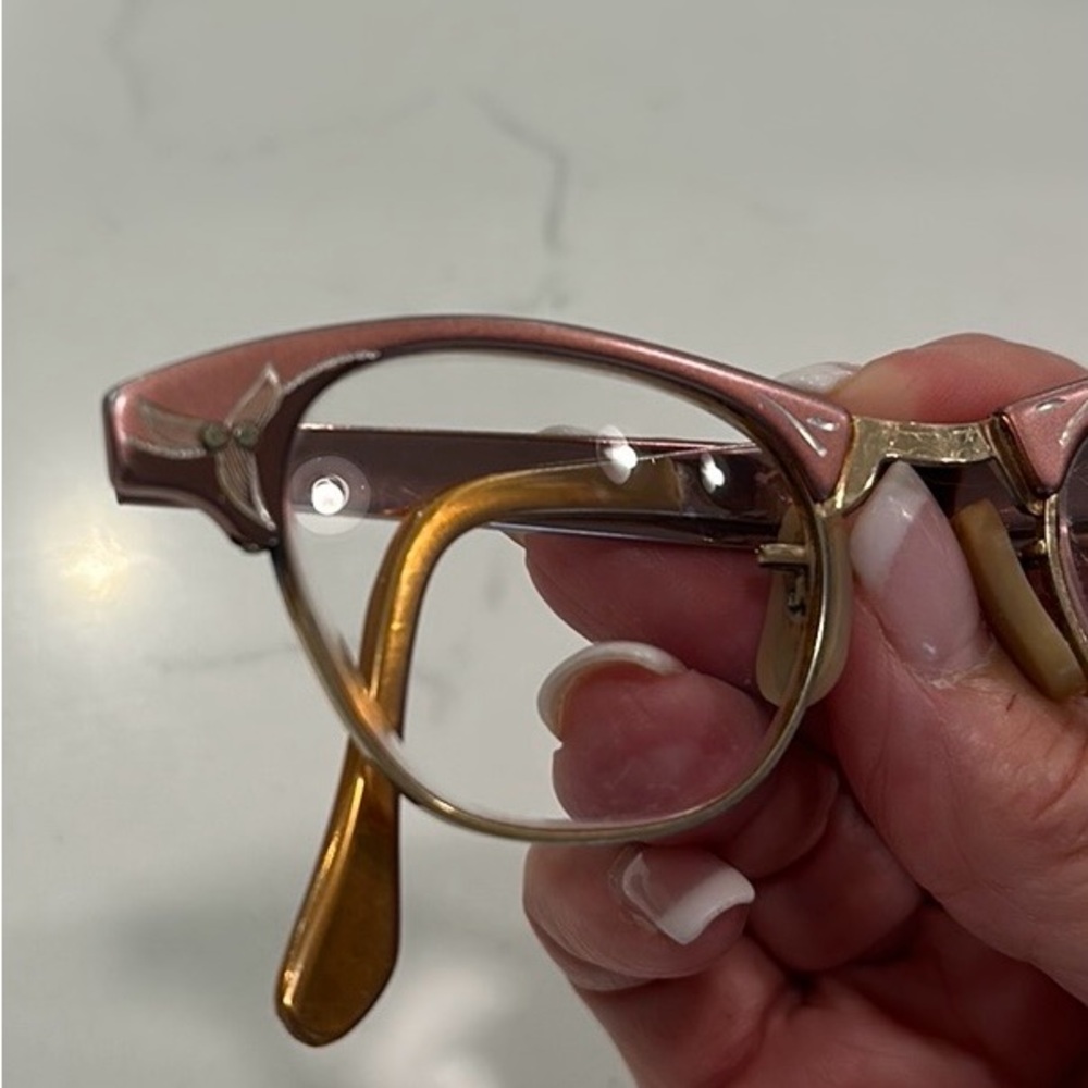 Vintage 50s Cat Eye Glasses - image 5